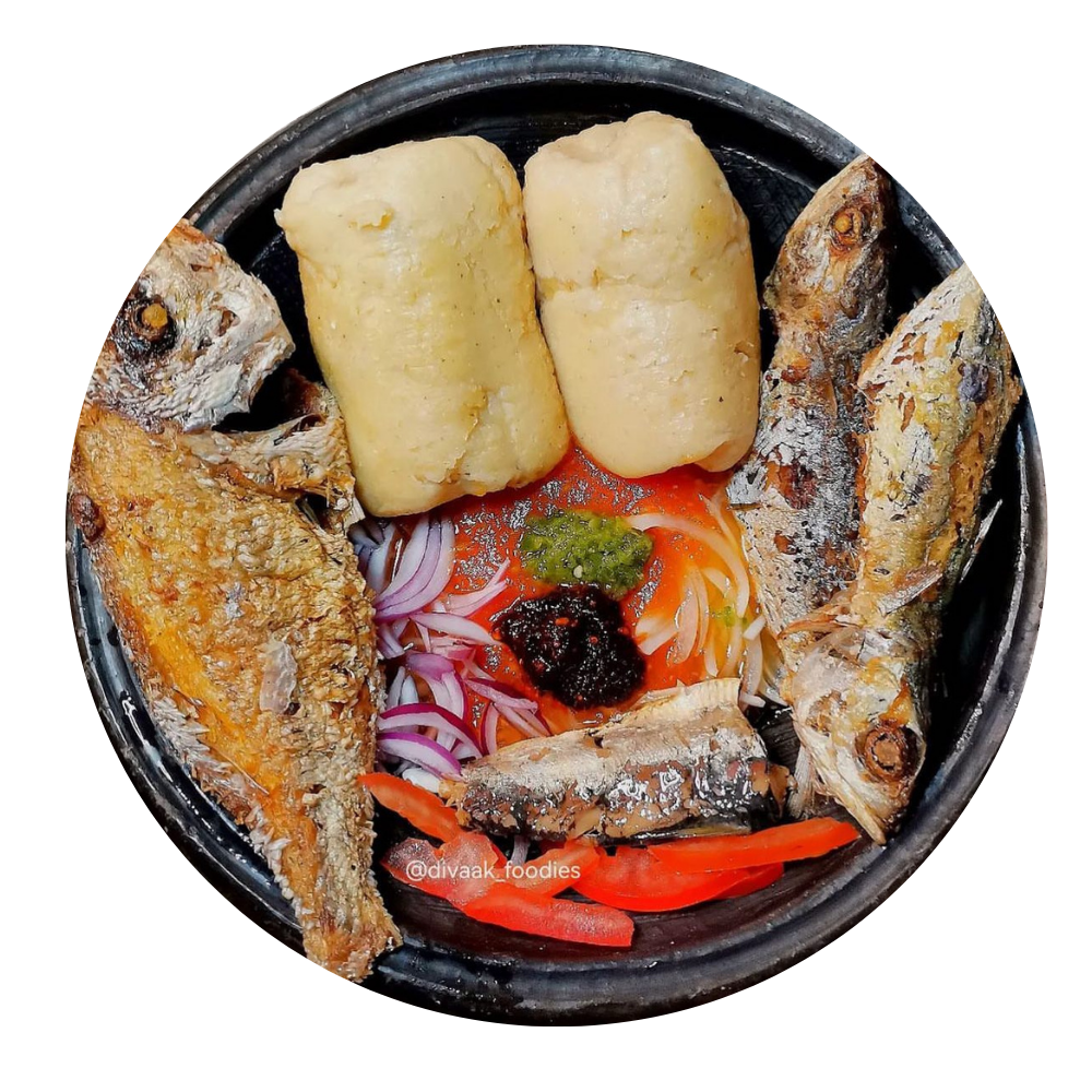 Kenkey & Fish Meal